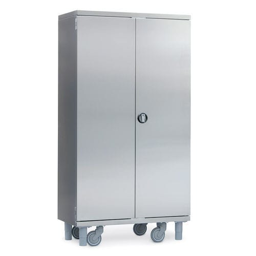Operating room cabinet - #ARM10519CB - Francehopital - with shelf / with hinged door / on casters