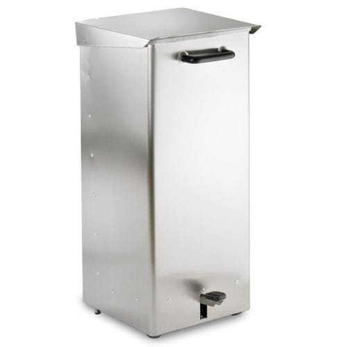 Stainless steel waste bin - MS107 - Francehopital