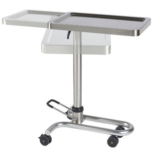 Stainless steel instrument table - CSOP - Francehopital