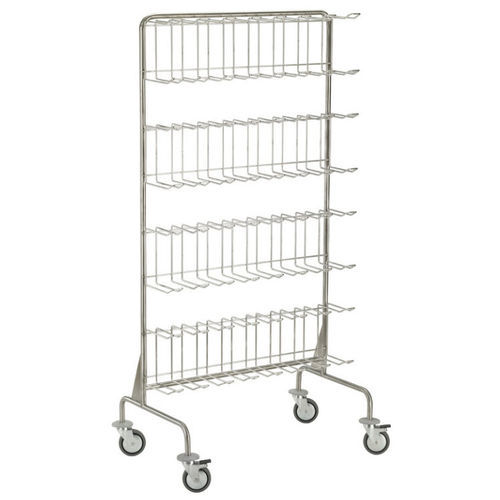 Sterilization trolley - #C32PZN - Francehopital - shoe rack / transport / stainless steel