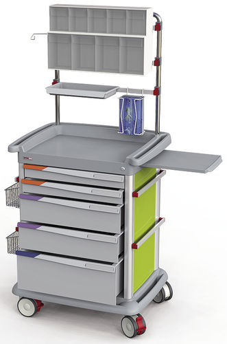 Anesthesia trolley - PRECISO N°9 - Francehopital - intensive care / surgical / for operating rooms