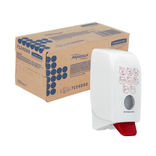 Wall-mounted hand sanitizer dispenser - TK7124 - Franz Mensch 