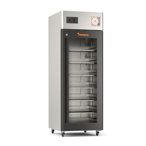 Blood bank refrigerator - AF70E - FRI.MED  - cabinet / 1-door / with glass door