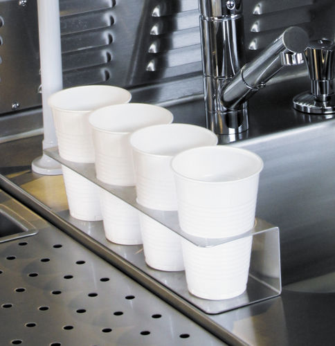 Cup laboratory rack - FUNKF0322 - Funeralia - for grossing workstations