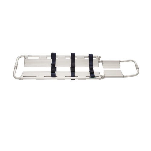 Scoop stretcher - 50043 - Funeralia - mortuary / height-adjustable / aluminum