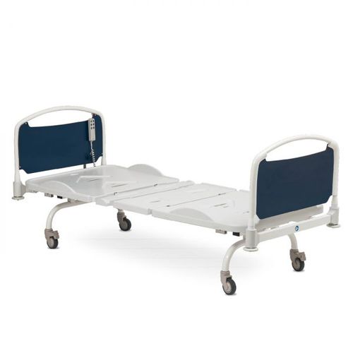 Medical bed - Brady / Antares - Gardhen Bilance  - pneumatic / on casters / 4-section