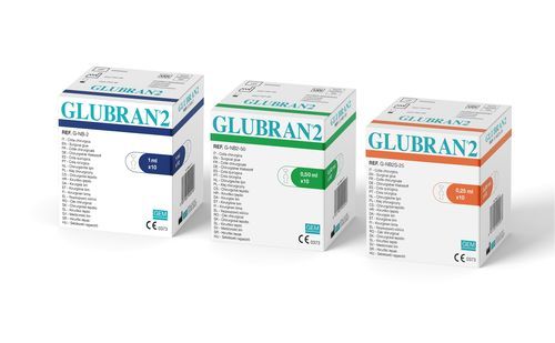 General surgery tissue adhesive - Glubran® 2 - GEM - vascular surgery / laparoscopic surgery / 2-cyano-butyl-acrylate