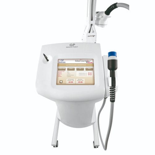 Ultrasound lipolysis unit - Med Contour Dual W - General Project - trolley-mounted