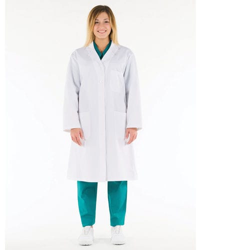 Unisex medical coat - 26111 - GIMA - S / cotton / washable