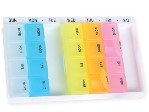 Weekly pill box - 25761 - GIMA