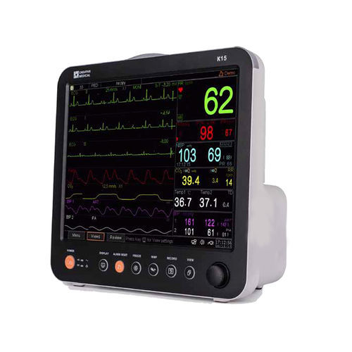 Compact multi-parameter monitor - K15  - GIMA - bedside / ECG / RESP