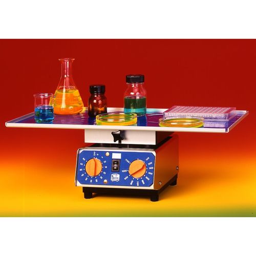 Orbital laboratory shaker - 140348   - Glaswarenfabrik Karl Hecht - circular / horizontal / analog
