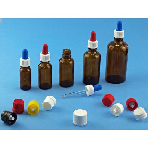 Laboratory bottle - 41314 series - Glaswarenfabrik Karl Hecht - glass
