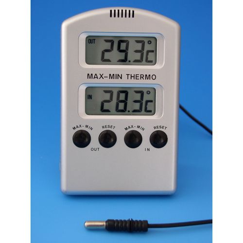 Laboratory thermometer - 43656   - Glaswarenfabrik Karl Hecht - electronic / probe / waterproof
