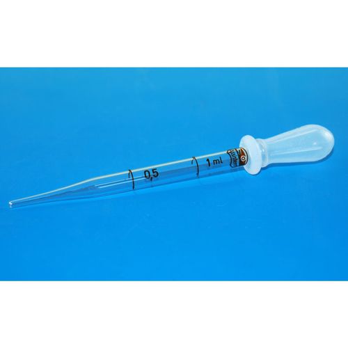 Manual pipette - 40514 - Glaswarenfabrik Karl Hecht - 1-channel / graduated