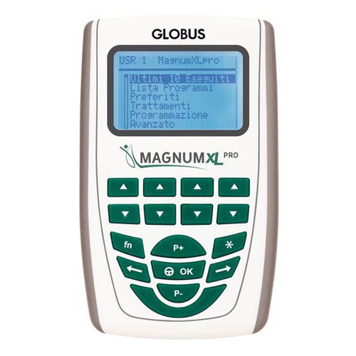 Magnetic therapy unit - Magnum XL Pro - Globus - hand-held / 2-channel