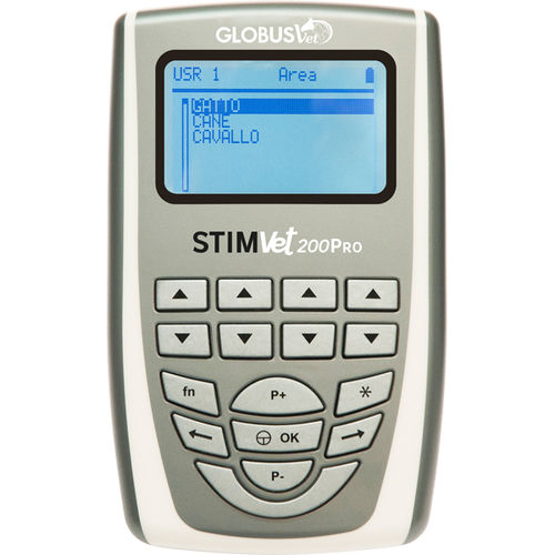 Small animal Veterinary electrostimulator - StimVet 200 - Globus - for equines / hand-held
