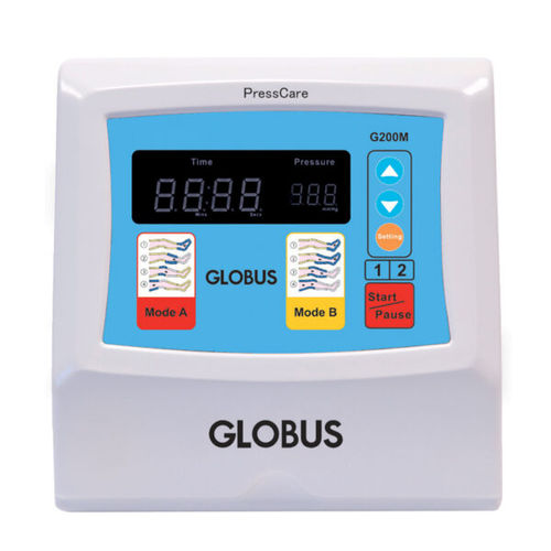 Leg pressure therapy unit - PressCare G200M - Globus - tabletop / 2-channel