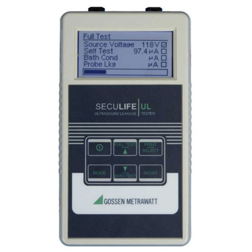 Leakage current tester - SECULIFE UL - GOSSEN METRAWATT GmbH - for ultrasound transducers / portable
