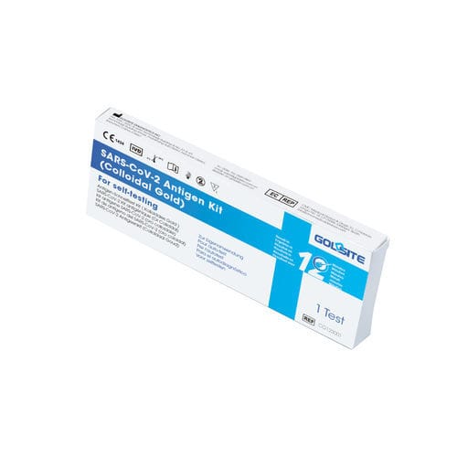 Rapid nasal test - CG1233 series - Goldsite Diagnostics Inc. - COVID-19 / for antigens / SARS-COV-2