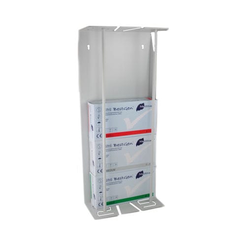 Glove holder - FLEX 5 - GRAMM medical  - laboratory / storage / wall-mount