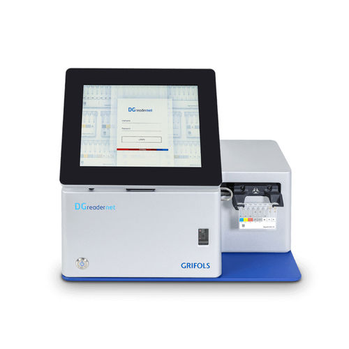 Fully automated gel reader - DG Reader Net - Grifols