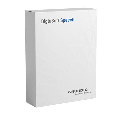 Evaluation software - DigtaSoft Speech - Grundig Business Systems  - medical