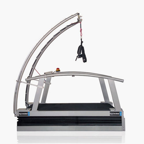 Treadmill with handrails - venus® 200/75 r - h/p/cosmos sports & medical - with harness system