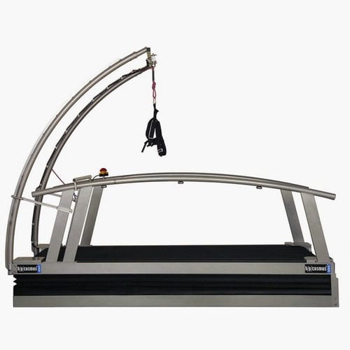 Treadmill with handrails - saturn® 250/100 - h/p/cosmos sports & medical - with harness system