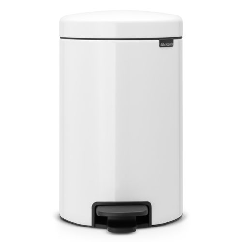 Painted steel waste bin - TE112NI - Hammerlit - foot-operated