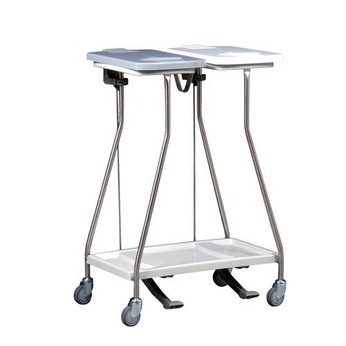 Waste trolley - MS265LTD - Hammerlit - 2-bag / mobile