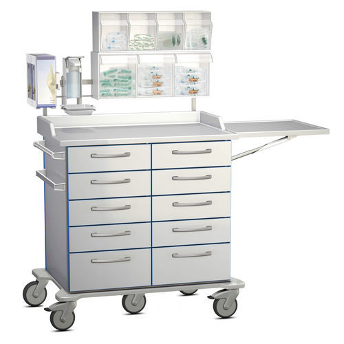 Endoscopy trolley - K42 - Modell 22 - Hammerlit - for flexible endoscopes / storage / with drawer