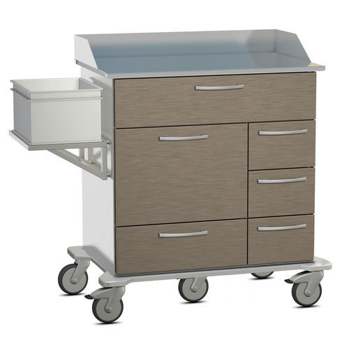 Storage trolley - K42 - Modell 23 - Hammerlit - cast / stainless steel / plastic