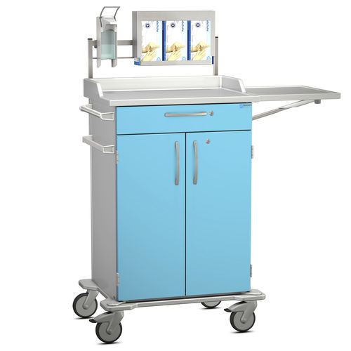 Hospital trolley - K42 - Modell 31 - Hammerlit - medicine distribution / with swing doors / 2-door