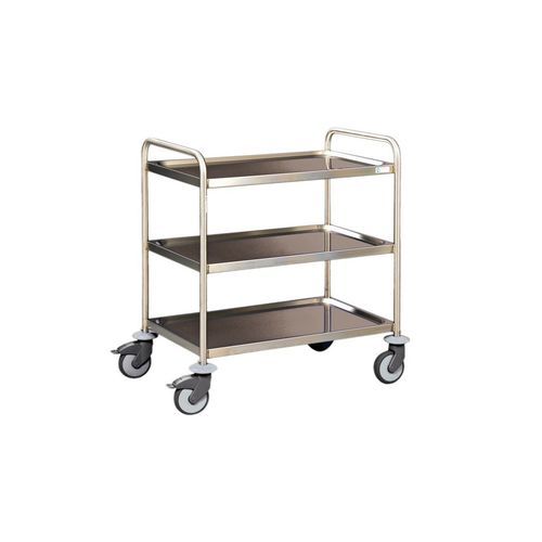 Utility trolley - MW36 - Hammerlit - logistics / transport / stainless steel
