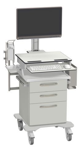 Medical trolley - P1080A2P0192C00 - Hammerlit - hospital / nursing / stainless steel
