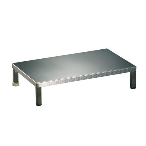1-step step stool - OPAT603513A - Hammerlit - surgical / non-slip / stainless steel