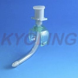 Tracheotomy cannula - 52212 series - Hangzhou Jinlin Medical Appliances   - curved / latex