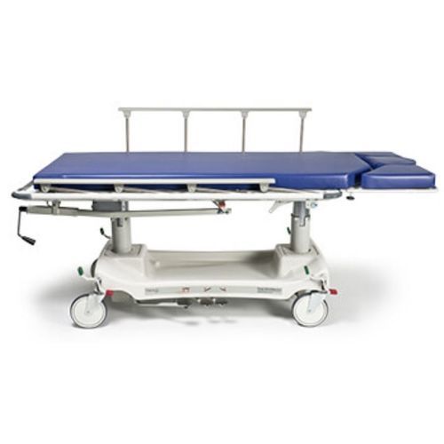 Patient transfer stretcher trolley - 578 - Hausted Patient Handling Systems - emergency / for surgery units / hydraulic
