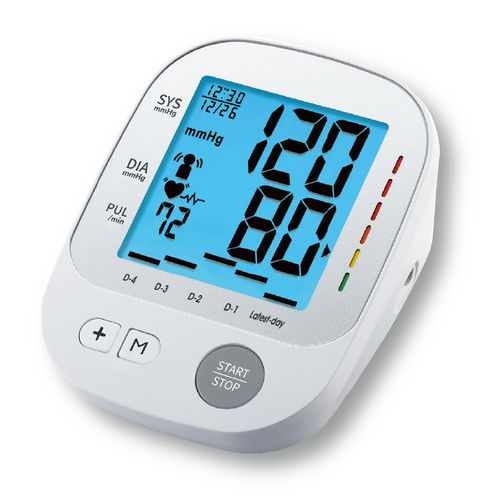 Automatic blood pressure monitor - HL585A2-LT - HEALTH & LIFE   - wireless / with rechargeable battery / with adult cuff