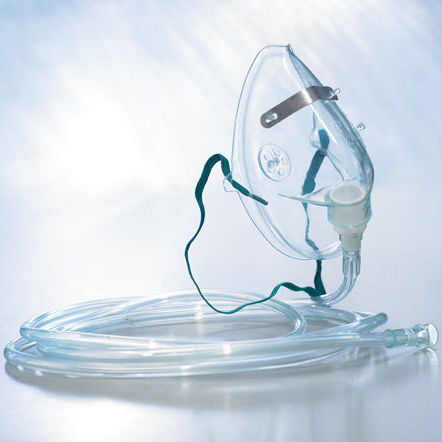 Transparent oxygen mask - 614-2900 - Heyer Aerotech  