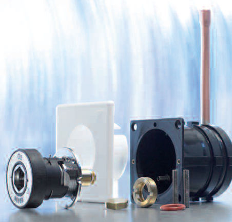 DIN outlet - 643-3900 - Heyer Aerotech   - for medical gas pipeline systems / medical gas