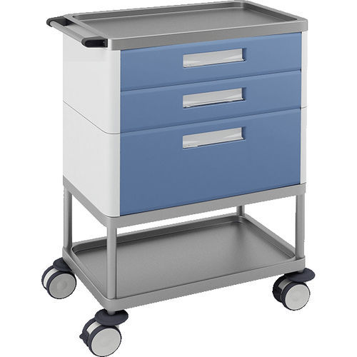 Medical trolley - H773 - Hidemar - for general purposes / multi-function / stainless steel