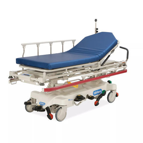 Electric stretcher trolley - Trauma™ - Hill-Rom   - transport / height-adjustable / with adjustable backrest
