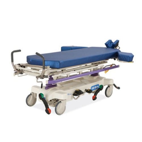 Transport stretcher trolley - Hill-Rom   - emergency / recovery / hydraulic