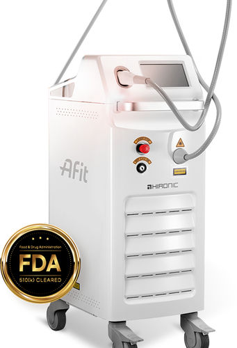 Skin rejuvenation laser - Afit™ - Hironic   - diode / trolley-mounted