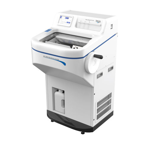 Rotary microtome cryostat - MC 5050  - Histo-Line Laboratories - semi-automatic / motorized