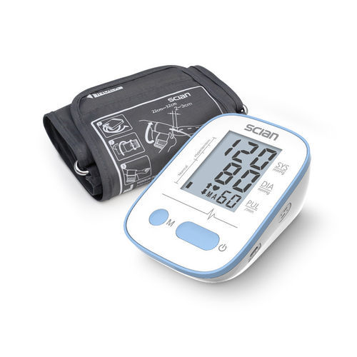 Automatic blood pressure monitor - LD-521 - Honsun - cuff-mounted / with adult cuff / with USB port