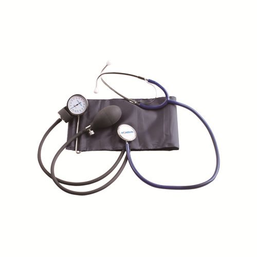 Cuffmounted sphygmomanometer HS50C Honsun with stethoscope