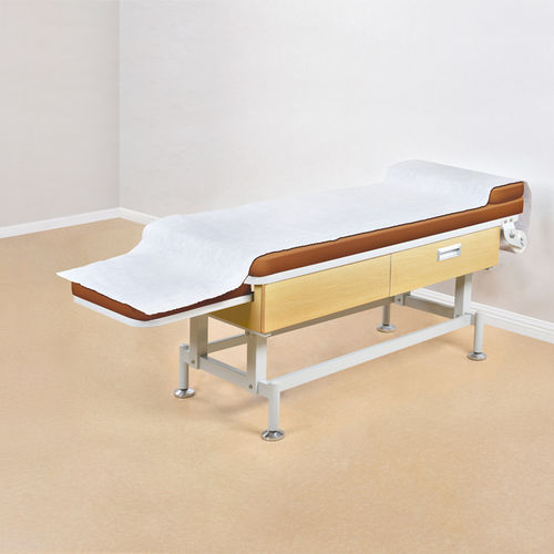 Adult examination table - Zc200p - Hopefull Medical Equipment - manual / fixed-height / with storage unit